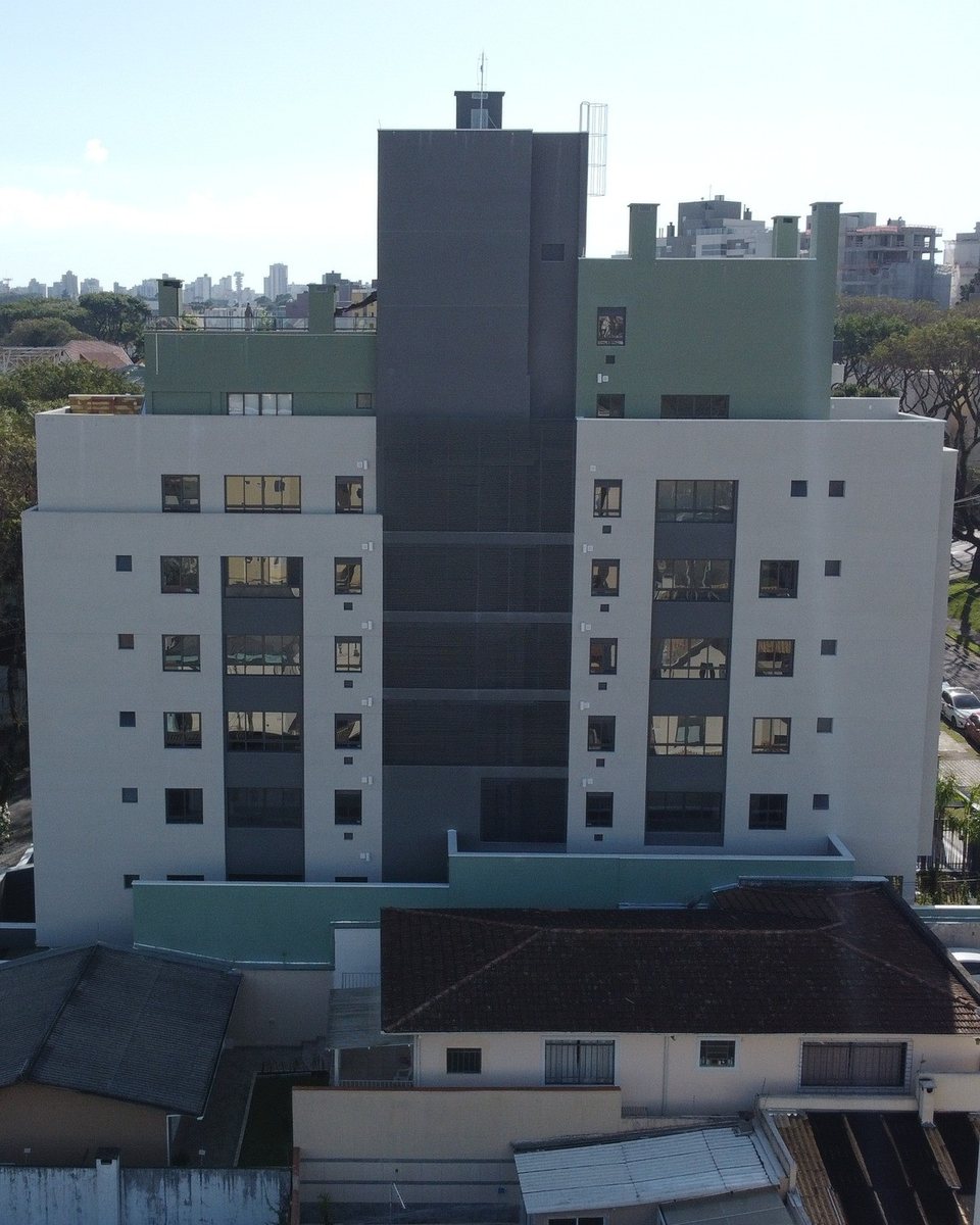 Foto aérea do edifício Jardins Getúlio